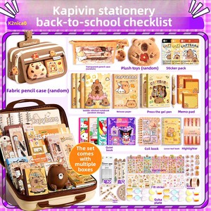 Lo studio del giorno dei <span class=keywords><strong>bambini</strong></span> della stazione di apprendimento del capibara fornisce il regalo di compleanno della Start-up della scuola - Product Image 5