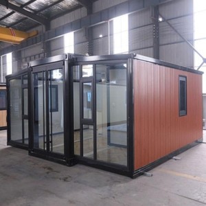 Maison préfabriquée pliable personnalisée de 20 pieds ou 40 pieds, conteneur extensible, chambre <span class=keywords><strong>à</strong></span> coucher, maison mobile extérieure, construction immobilière - Product Image 5
