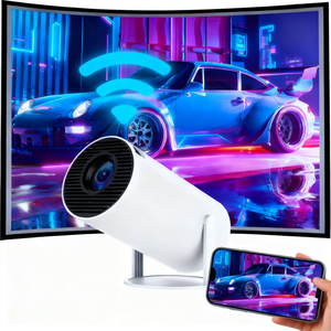 <span class=keywords><strong>Proiettore</strong></span> Portatile Intelligente HY300 Android 11 Mini <span class=keywords><strong>Proiettore</strong></span> LCD 120ANSI Design per Home Theater Esterno WiFi Proyector - Product Image 1