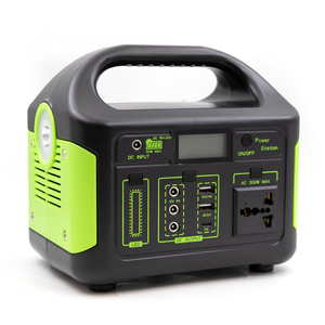 Nhà Máy Giá Bán Buôn Nhỏ 300W Xách Tay Mini Điện Thoại Di Động Trạm Điện AC Ổ Cắm Năng Lượng Mặt Trời Cắm Trại Có Thể Sạc Lại Máy Phát Điện - Product Image 2