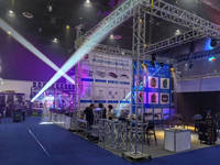 F34 290mm Truss de Aluminio con Perno para Iluminación de Escenario, Sistema de Elevación para Eventos, Truss de Espiga con Elevación Manual