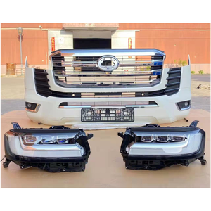 Land Cruiser 300 Kit de carrosserie de mise à niveau de faible à haute qualité Ensemble de pare-chocs avant avec phares arrière pour <span class=keywords><strong>Toyota</strong></span> <span class=keywords><strong>LC300</strong></span> <span class=keywords><strong>2022</strong></span> 2023 - Product Image 5