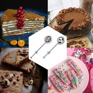 Professional 304 Stainless Steel <b>Baking</b> Tool Long Handle Wholesale Salt Sugar Spice Powder Pepper Shaker Dough - Product Image 5