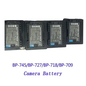 Batería de cámara recargable de 4450mAh para <span class=keywords><strong>Canon</strong></span> VIXIA HF <span class=keywords><strong>M50</strong></span> M52 M56 M506 R30 R32 R300 R36 R38 R306, 745 mAh, + BP BP745 - Product Image 5