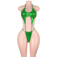 Tenues de danse exotiques pour femmes, vêtements de strip-tease, string, vêtements de club, combinaisons de festival, lingerie, une pièce