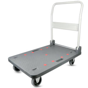 Chariot et chariot à main en acier robuste Capacité de charge 450-900kg Conception et plate-forme largement utilisées - Product Image 5