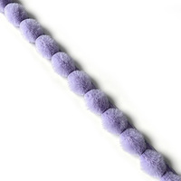 Bande de fourrure synthétique en peluche de 3 cm pour rideaux et accessoires vestimentaires - Bordure textile de maison sportive toutes saisons