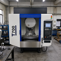 Centre d'usinage CNC T700H avec table de 250 kg et broche 12K pour la production OEM de pièces en aluminium pour l'énergie nouvelle