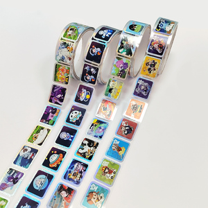 Nhà máy tùy chỉnh Holographic Sticker tùy chỉnh <span class=keywords><strong>Hologram</strong></span> in ấn logo nhãn - Product Image 1