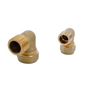 Coudière en laiton forgé haute pression 90° C X MI 1600 PSI à flux continu pour <span class=keywords><strong>plomberie</strong></span> industrielle - Product Image 5