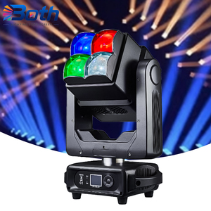 Luz Móvil LED de Doble Cara de 4x60W con Efectos Estroboscópicos y de Color para DJs - Product Image 1