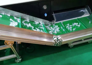 Vertikales Heben mit einstellbarer Geschwindigkeit Heben der Neigungshub-Förderband maschine Edelstahl für die Lebensmittel industrie - Product Image 6