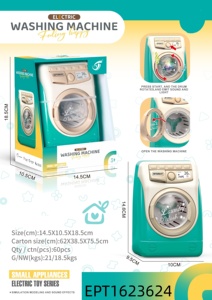 Juego de Juguetes Eléctricos para Niños EPT, Surtido de Juguetes de Limpieza para Cocina y Lavandería con Sonido, Luz y Spray - Product Image 3