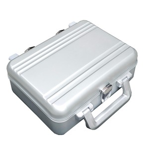 Hộp đựng bằng nhôm cứng tùy chỉnh được làm bằng tất cả các vật liệu hợp kim nhôm, cặp nhôm cứng bạc với bọt cắt. - Product Image 5