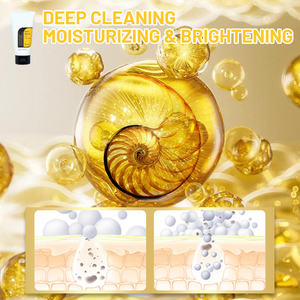 Wholesale Snail Mucin Gel <strong>Cleanser</strong> with Amino Acid Woman <strong>Simple</strong> Deep Clean Chinese Brightening Face Cleans Wash <strong>Facial</strong> <strong>Cleanser</strong> - Product Image 4