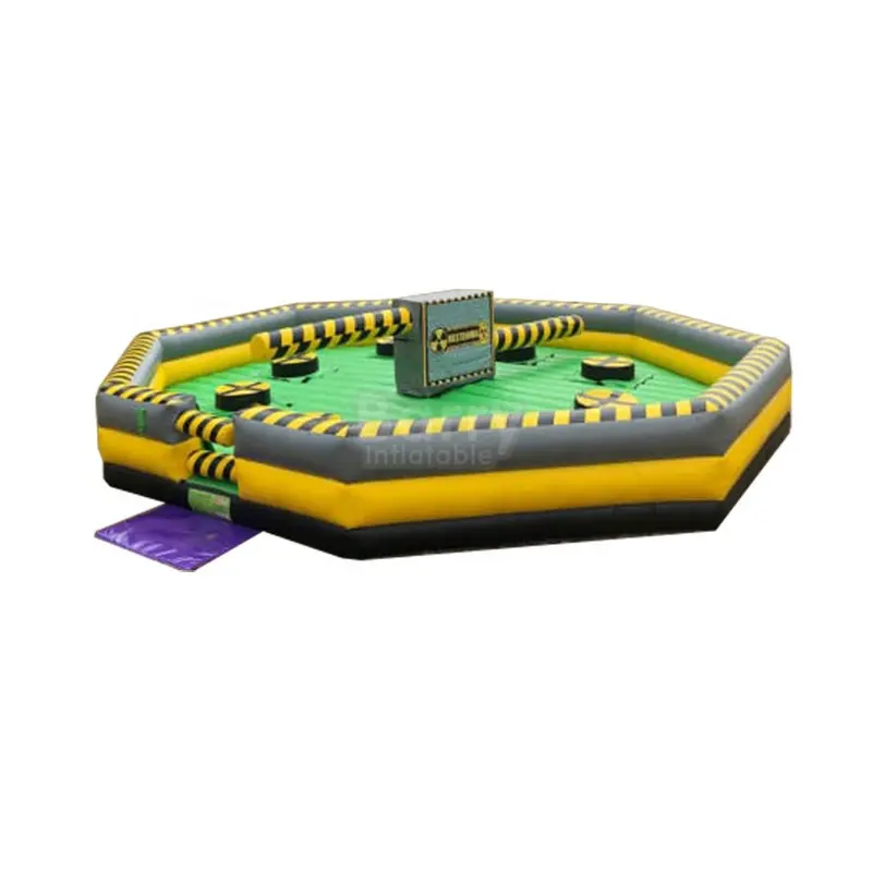 popular commercial inflatable sports game wipeout for sale