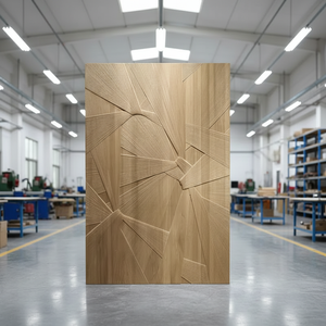 Pannelli Decorativi <span class=keywords><strong>in</strong></span> <span class=keywords><strong>Legno</strong></span> 3D per Rivestimento Murale, Texture <span class=keywords><strong>in</strong></span> Rilievo, Tavole Ecologiche <span class=keywords><strong>in</strong></span> <span class=keywords><strong>Legno</strong></span> Massiccio per Decorazione Interna - Product Image 1
