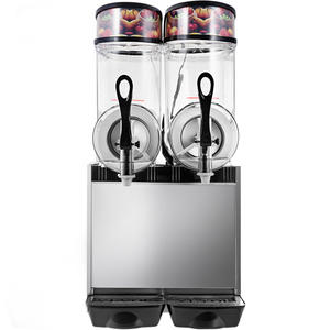 700瓦商用双碗全尺寸雪泥冷冻饮料机12L * 2冰汁分配器 - Product Image 4