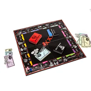 Jeu de société éducatif personnalisé pour enfants, pièces de cartes d'extérieur, jeux de société promotionnels pour adultes