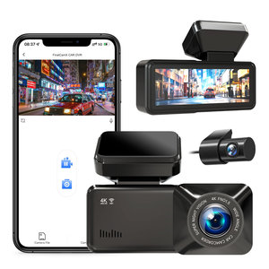 กล้องติดรถยนต์ RDTK 4K แบบสองช่องทาง พร้อม Wi-Fi GPS ในตัว ควบคุมผ่านแอพพลิเคชั่น ติดตั้งบนกระจกหน้ารถ - Product Image 3
