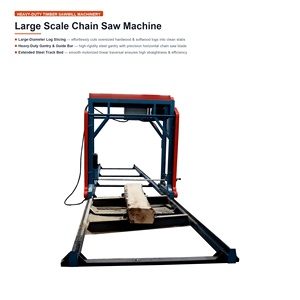 Industrial Large Scale Chain Saw Mill for 1500mm <b>Logs</b> <b>Cutting</b> with Electric or Gasoline - Product Image 1