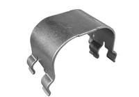 Clips métalliques personnalisés OEM, pinces, supports en U, clips à ressort de montage, pièces estampées en acier inoxydable, usine de quincaillerie