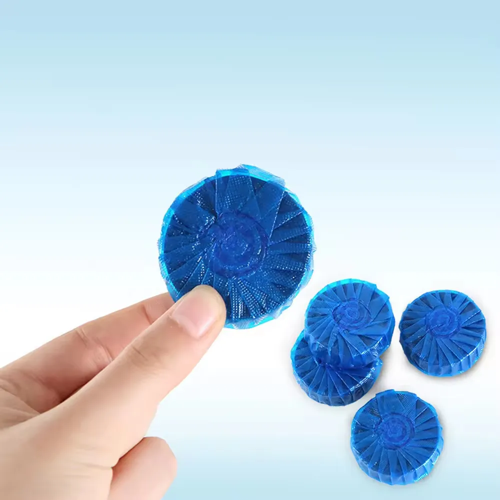EPA 인증서 변기 클리너 블록 25g 자동 변기 탈취제 변기 타블렛 블루 블록