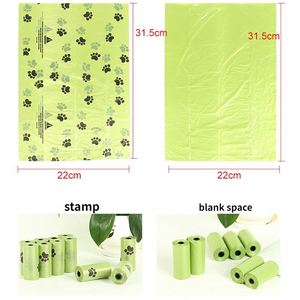 Fabricants en gros de sacs à déchets pour animaux de compagnie biodégradables sur mesure, sacs à crottes de chien - Product Image 4
