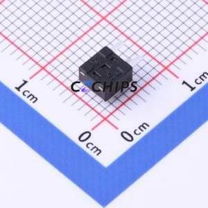 TSC017A03826A Tactile Switch Through hole Component (THT) Switch Round Button 2.6N Right Angle Insert 4.5mm - Product Image 2