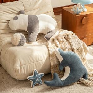 <span class=keywords><strong>Cuscino</strong></span> Decorativo con Animali Carini in Stile Macaron, Regalo per il Ritorno a Scuola, Morbido <span class=keywords><strong>Cuscino</strong></span> a Forma di Nuvola per Divano, Letto, Soggiorno e Camera <span class=keywords><strong>da</strong></span> Letto - Product Image 3