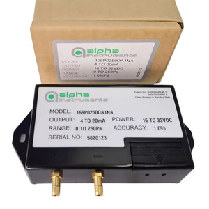Transmisor de Presión Diferencial Alpha Instruments 166P5000DA1NA 0 a 5.0Kpa Salida de 4 a 20mA HVAC - Product Image 4