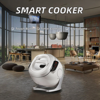 Machine à frire les aliments commerciaux professionnels 110V 220V Robot de cuisson intelligent automatique pour usage domestique et hôtelier