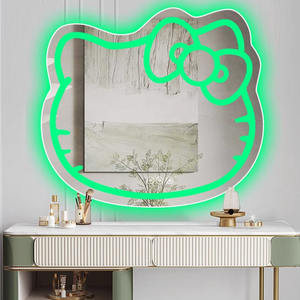 <span class=keywords><strong>Espejo</strong></span> <span class=keywords><strong>de</strong></span> Vidrio LED Moderno <span class=keywords><strong>de</strong></span> <span class=keywords><strong>Hello</strong></span> <span class=keywords><strong>Kitty</strong></span> <span class=keywords><strong>con</strong></span> Diseño Ecológico para Decoración <span class=keywords><strong>de</strong></span> Paredes <span class=keywords><strong>de</strong></span> Dormitorios Infantiles, Duradero para Uso Doméstico - Product Image 4