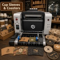 Imprimante numérique couleur à passage unique pour cartons, sacs en papier et boîtes à pizza, usage industriel, format mini de bureau, d'occasion