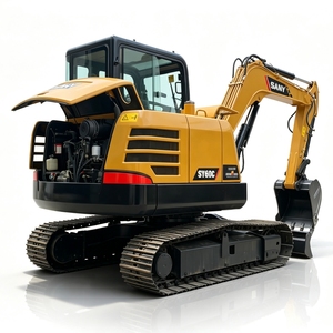 Excavadora Usada Sany SY60C Mini de 6 Toneladas, Excavadora Pequeña Original de China con Aire Acondicionado - Product Image 1