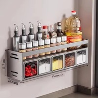 Réfrigérateur domestique gain de place étagère de rangement pour épices étagère de rangement pour épices de cuisine accessoires de cuisine