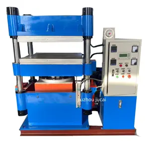 Máquina de prensa de moldeo por compresión de caucho, máquina de moldeo de sellos de goma, máquina de moldeo manual de caucho