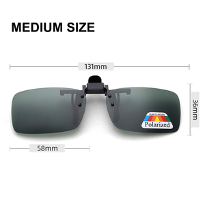 Gafas de Sol Deportivas Polarizadas para Conducir, Montura Verde y Gris con Lentes Tac de Clip, Gafas de PC - Product Image 6
