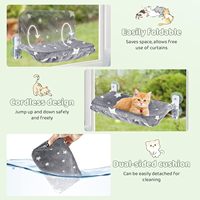 Hamac pour chat, ventouse de fenêtre, nid suspendu, lit suspendu pour chat, balcon, nid pour chat, hamac pour chat