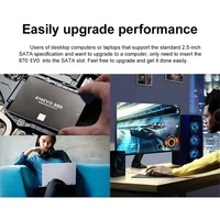 Disque SSD interne SATAIII 2,5'' 870 Evo 1TB 500GB 250GB pour ordinateur portable et de bureau MLC