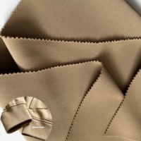 Tela Elástica de Poliéster y Spandex para Cuellos, Puños, Dobladillos y Bandas de Cuello en Prendas de Vestir, Accesorios de Moda, Material de Punto Acanalado al por Mayor