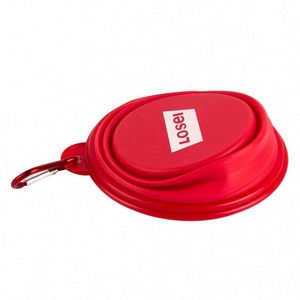 Custom Portable Silicone Pet Collapsible Travel Dog Bowl - Product Image 6