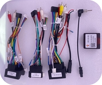 Câble de raccordement autoradio Android avec interface Canbus 16 broches pour système de mise à niveau Volkswagen Skoda Seat