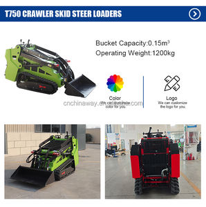 2025年新登場 V1000 ミニスキッドステア バックホー フロントローダー クボタディーゼル 1000LBS積載量 KYB油圧トラックローダー - Product Image 5