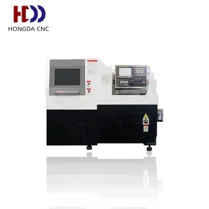 เครื่องกลึงโลหะแบบหมุนคู่ CNC เครื่องกลึงแนวนอน CNC เครื่องกลึงแบบสวิสสำหรับ HD-32 CNC