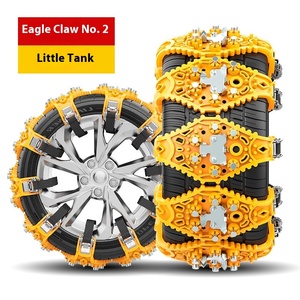 2025 PINGANXIANG Garra de Águila No. 2 Cadenas de <span class=keywords><strong>Nieve</strong></span> <span class=keywords><strong>para</strong></span> Automóvil de Alta Gama, Agarre Anticongelante, <span class=keywords><strong>Clavos</strong></span> Más Fuertes, Ancho de 205-225 mm, Velocidad de 35 km/h, Fácil de Usar - Product Image 3
