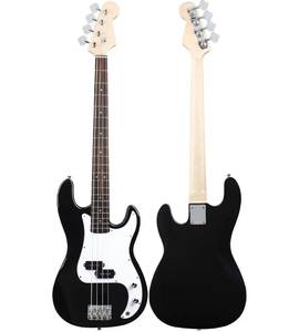 Guitare Basse Électrique 4 Cordes de Haute Qualité Corps en Érable Sycomore Finition Mate Vente Chaude Marque OEM Professionnel Usine Vente en Gros Chine - Product Image 2