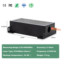 Meskernel 40m Capteur de mesure de distance laser de haute précision Capteur laser Modbus Arduino Capteur de distance laser RS485 4-20ma
