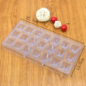 हरियाणा 3D पिरामिड आकार पॉली कार्बोनेट चॉकलेट Molds - Product Image 4