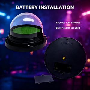 Vaso Mezclador de Dados Eléctrico Automático, Rodillo de Dados Transparente con 5 Dados, Base Aterciopelada con Reducción de Ruido para Juegos de Beber en Bares, Pubs y KTV - Product Image 3